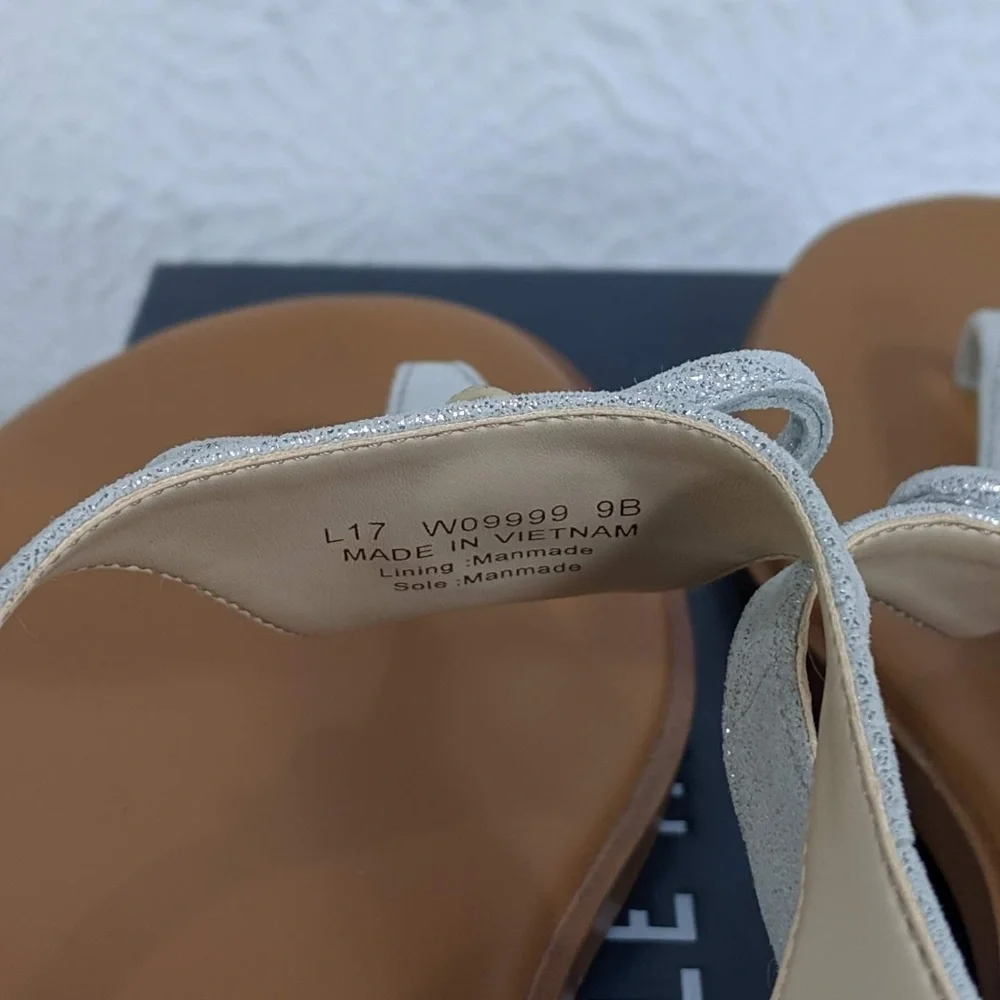 Cole Haan silver shimmer